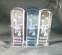 【震撼精品百貨】 DIAMOND&amp;PEARL 神奇寶貝 3D水晶印章 粉/藍/白 (共3款) 震撼日式精品百貨
