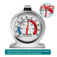 1/3PCS Stainless Steel Mini Digital Thermometer Termometro DIAL High Accuracy Fridge Freezer -30 To 30°C Home Kitchen Tools