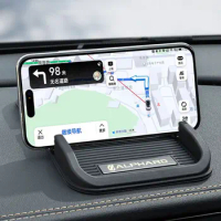 Car Dashboard Non Slip Grip Sticky Pad Phone Holder Mat Car Mat Anti-skid Silicone Mat Interior For Toyota alphard Accessorie