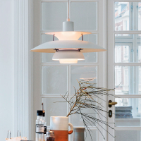 個性丹麥北歐簡約PH5吊燈現代創意軟裝展廳吧臺餐廳咖啡店鋪吊燈