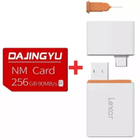 NM card 128/256GB nano memory card Huawei Mate40 Mate30 mate 20X Pro P30 P40 Pro series NM/SD/USB/Type -C Lexar card reader
