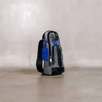 Tas TUMI BLUE SILVER COMPACT SLING BAG 100% ORIGINAL 32X16X7CM