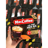 CÀ PHÊ MACCOFFEE. CÀ PHÊ ĐEN ĐÁ HÒA TAN. CÀ PHÊ PHỐ.HỘP 10 GÓI. HÀNG MỚI DATE XA.