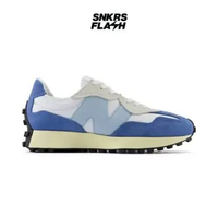 Sepatu Sneakers Unisex NEW BALANCE 327 WHITE BLUE - U327WPKA 44