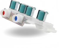 WH23X29538 Washer Water Inlet Valve for GE Washer Water Inlet Valve Parts Replacement Replaceable Pa