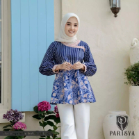 Batik Parisya Marvelista B00072, Blouse Batik Wanita Atasan Batik Wanita