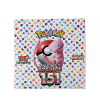 140 ใบ/กล่อง การ์ดโปเกมอนอนิเมะเวอร์ชันญี่ปุ่น TCG Scarlet Violet 151 Classics Expansion Booster Box