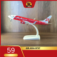 Mô hình máy bay Air Asia Boeing 737 20cm