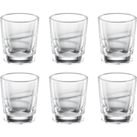 《TESCOMA》烈酒杯6入(雕紋15ml) | 調酒杯 雞尾酒杯 Shot杯