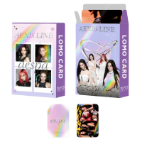 Hộp 30 tấm thẻ ảnh holographic AEXIS LINE Rich Man Dirty Work Hot Mess Whiplash laser hologram Lomo 