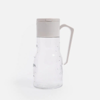【HOLA】自動開啟玻璃可拆蓋油壺500mL 白