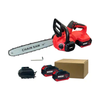Electric brushless chain saw 16 "battery operated chain saw Handheld brushless, cordless chain saw