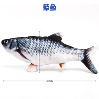 貓咪電動魚玩具自嗨解悶仿真魚寵物磨牙耐咬逗貓棒會動的魚貓用品