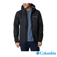 Columbia 哥倫比亞 男款-OT防水快排外套-黑色 URE20230BK (2023春夏)