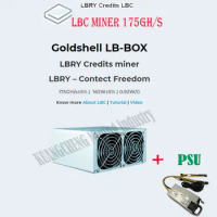 New Mute LBC miner Goldshell LB-BOX 175GH/s ±5% LBRY miner with PSU More economical than CK-BOX KD-BOX MiniDOGE Antminer S9 Z15