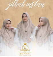 JILBAB INSTAN JESEY/JILBAB RENDA INSTAN /JILBAB RENDA MEWAH ERIN_COLLECTION ESK_242