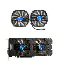 New original YESTON RX570 4GD5 Earthly God graphics card fan suitable for YESTON RX 570 graphics card cooling fan