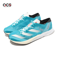 adidas 競速跑鞋 Adizero Adios 8 M 男鞋 藍 白 輕量 緩震 運動鞋 愛迪達 HP9721