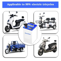 Electric vehicle lithium battery60v72Vsuper capacity 200km lithium battery electric motorcycle tricycle lithium battery