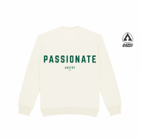Aerostreet Crewneck Passionate Krem Sweater Sweatshirt BBAAA