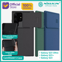 Case Compatible With Samsung Galaxy S23 / S23+ Plus / S23 Ultra Nillkin CamShield S Camera Cover Sli