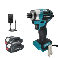 Electric Cordless Compact Impact Driver 4-Speed 1/4-Inch Hex Brushless Compact Impact Driver For Makita 18V Battery