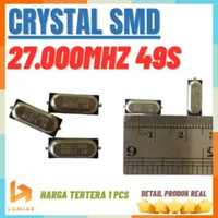 ORIGINAL CRYSTAL SMD 27.000MHZ XTAL OSCILLATOR 27000 Mhz Crystall kristal 27MHz