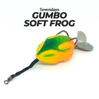 Gumbo Soft Frog 4cm / 7g Bait Gewang Umpan Katak Tiruan Casting Lure Ikan Haruan Snakehead Toman Fis