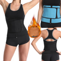 Waist Trainer for Women Plus Size Sweat Belts Tummy Control Workout Sauna Trimmer Neoprene Cincher Corset Slimming Belt Binders
