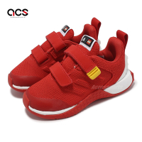 adidas x LEGO Sport Pro CF I 童鞋 小童 樂高聯名 學步鞋 紅 魔鬼氈 愛迪達 GW8093