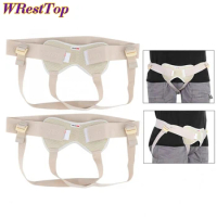 Adjustable Inguinal Hernia Belt Groin Support Inflatable Hernia Bag for Adult Elderly Hernia Support Surgery Treatment Care
