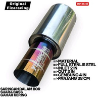 KNALPOT MOBIL RACING MODEL HKS PLONG RAINBOW SUARA BAS GAHAR KERING