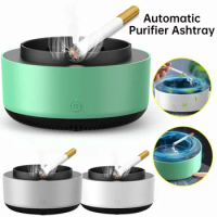 Multipurpose Ashtray Air Purifier Function Odor Smoke Removal Ashtray Anion Automatic Purifier Ashtray Air Cleaners for Home Car