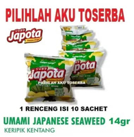 Japota Keripik Kentang RUMPUT LAUT / SEAWEED - ( HARGA 1 RENCENG )
