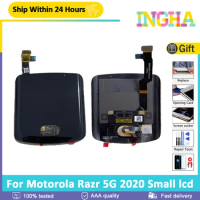 Original 6.2"For Motorola Moto Razr 5G 2020 XT2071-4 LCD Display Touch Screen Digitizer Assembly Replacement Glass Blade folding