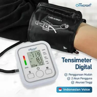 Alat Tensi Darah Digital Alat Ukur Cek Tekanan Darah Tensimeter Digital Dengan Suara