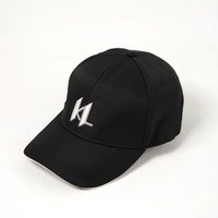 Topi KARL LAGERFELD KL EMBROIDERY WHITE BLACK CAP 100% ORIGINAL