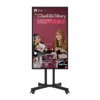 32 43 47 55 Inch Multi Camera Live Streaming Lcd Panel Android Screen Broadcast Projector Screen AIO PC