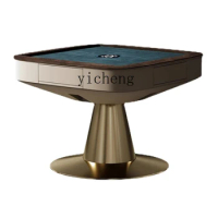Xl Light Luxury Mahjong Table Automatic Household Electric Lifting High-End New Mahjong Table Chair Combination