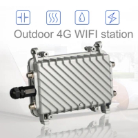 Outdoor 4g LTE wifi router SIM card POE router remote wireless wifi repeater 300mbps CAT6 Wi-Fi mobile router EP06 router