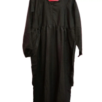 gamis hitam pekat busui gamis busui hitam pekat