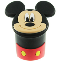 【Disney】立體造型2A充電轉接插頭 USB轉接頭-米奇◆贈送!黃色小鴨耳機塞◆