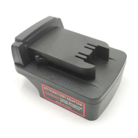 Battery Adapter For Hitachi/Hikoki 18v Flat Push Lithium Battery Converted To For Milwaukee M&amp;18 18V Battery Electric Tool