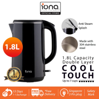 IONA 1.8L Electric Kettle Stainless Steel |   Cool Touch Cordless Kettl Electric Kettle Electric Ket