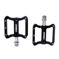 Fixed Gear Bicycle Pedals with Anti-Skid Pins Bearing Non-Slip Pedal Flat Bike Repair for Fixed Gear Road Mountain Bike