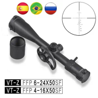 First Focal Plane Discovery Riflescope 4-16 6-24x50 .22LR Applicable Glass Etched Reticle