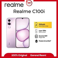 Hp Realme C100i Ram 4GB Internal 128GB Garansi Resmi Dawn Purple