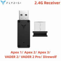 Original Flydigi Controller USB Receiver For Apex 2/Apex 3/ Apex 4/ Vader 2/Vader 2 Pro/Direwolf/Vader 3/Vader 3 Pro