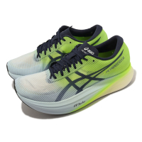 Asics 競速跑鞋 Metaspeed Edge 亞瑟士 男鞋 藍 綠 碳板 透氣 包覆 步頻型 運動鞋 1013A116401