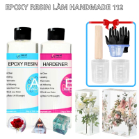 Keo Epoxy Resin Trong Suốt 112 Hệ Thực Phẩm Chuyên Dụng, Nhựa Resin Hai Thành Phần AB, Ít Bọt, Làm K
